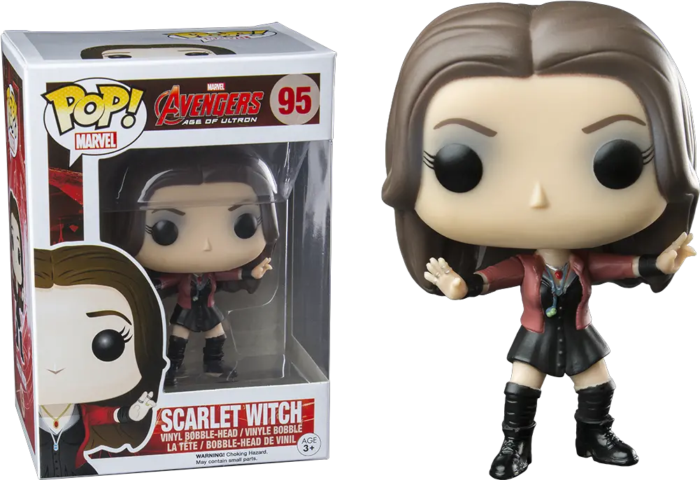 The Avengers Avengers 2 Age Of Ultron Scarlet Witch Pop Marvel Scarlet Witch Funko Pop Png Scarlet Witch Transparent