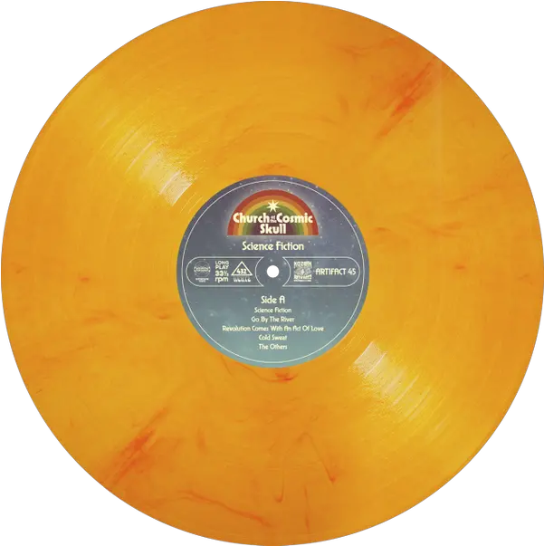 Solar Flare Vinyl Any T Transparent Orange Vinyl Record Png Vinyl Record Png