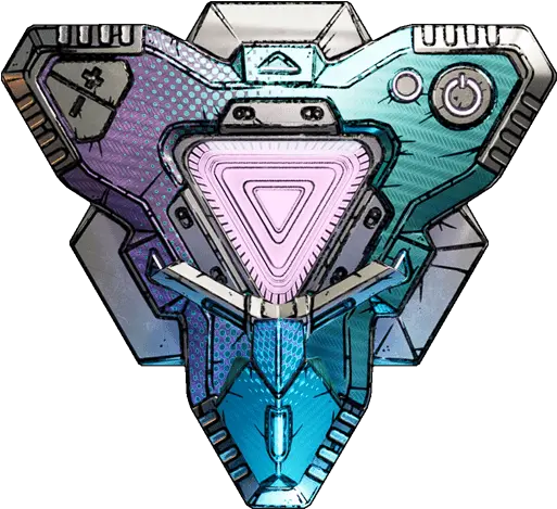 Shooting Star Borderlands 3 Shield Lootlemon Vertical Png Shooting Star Logo