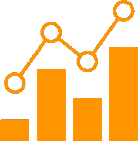 Business Innovation Techniques To Boost Metrics Icon Png Orange Metric Icon