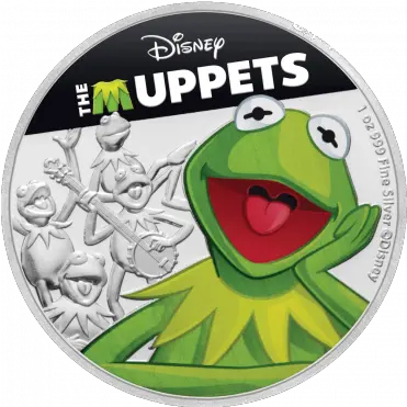 Muppet Kermit The Frog Muppet Coin Png Kermit The Frog Transparent