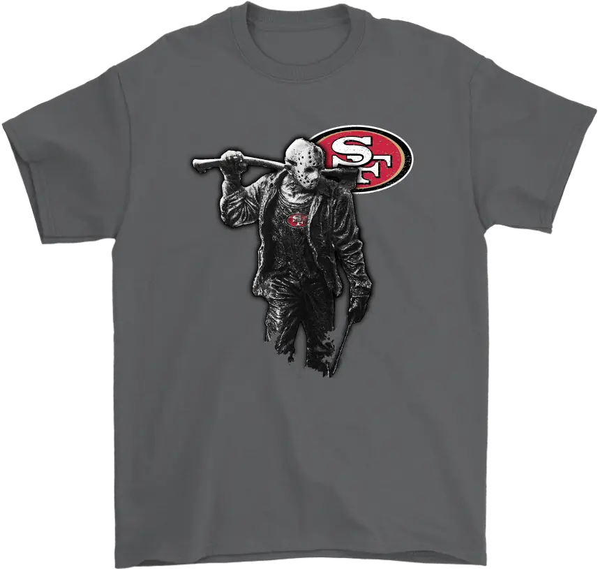 Jason Voorhees San Francisco 49ers Ready For Horrors Football Shirts Mickey Mouse Autism Awareness Shirt Png Jason Voorhees Mask Png