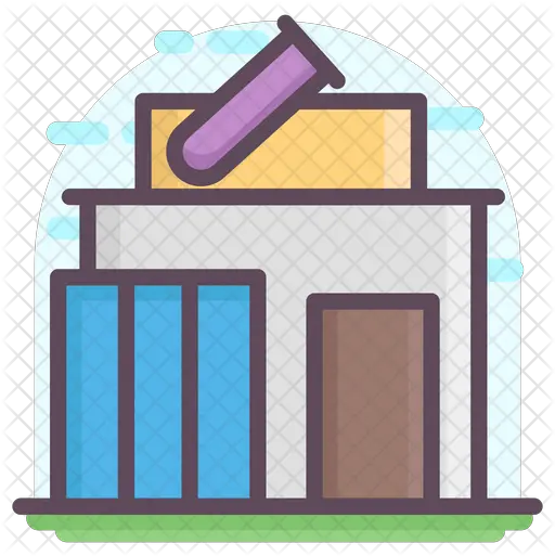 Laboratory Building Icon Of Colored Building Icon Png Building Clipart Png