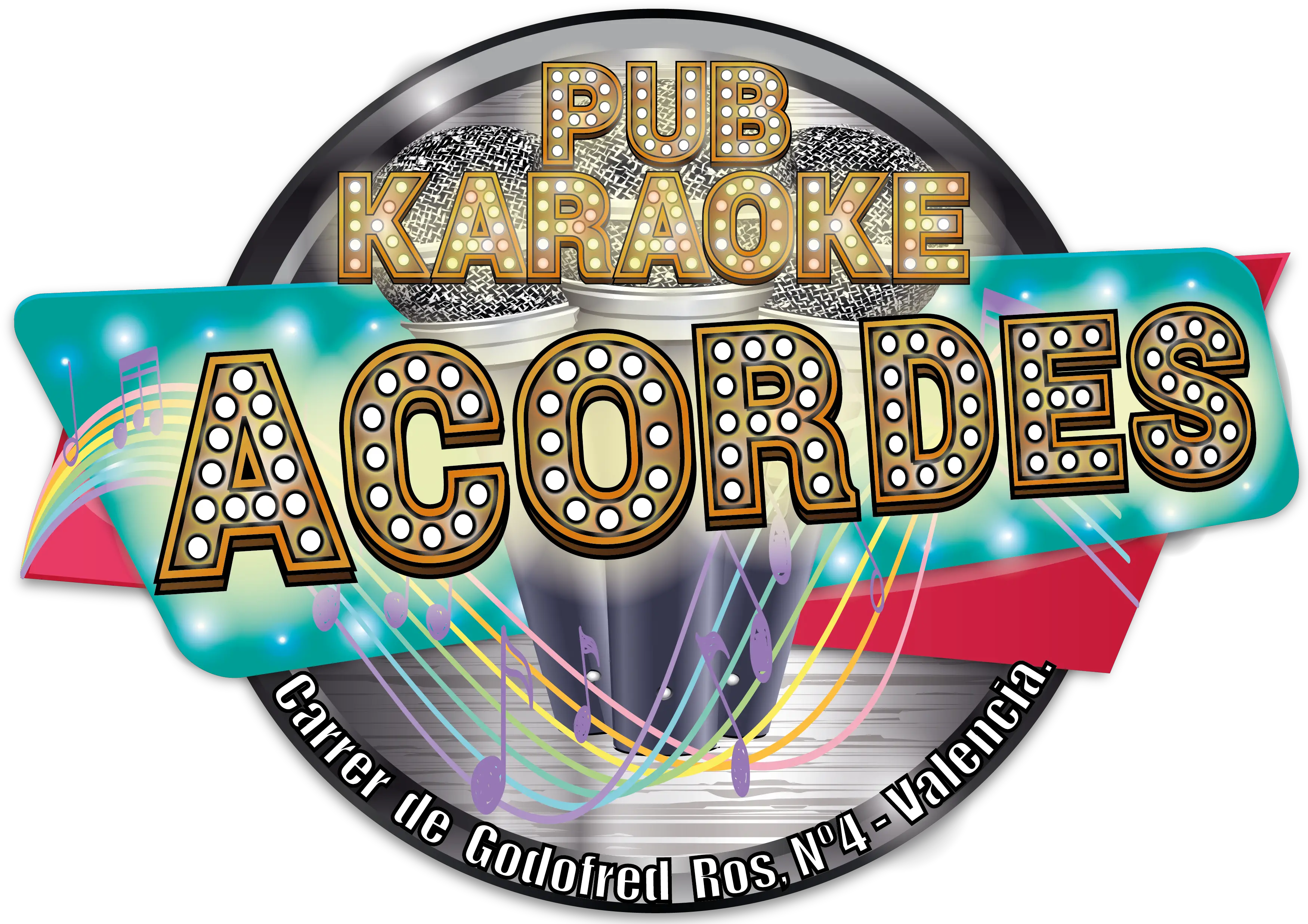 Download Logo Pub Acordes En A4 Png Logo Karaoke Pub Png Graphic Design Karaoke Png