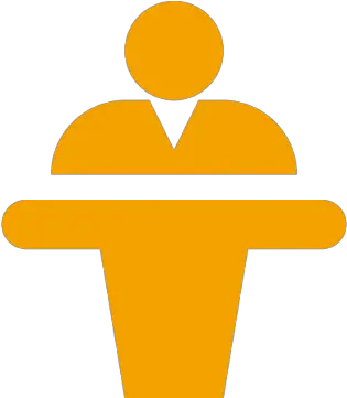 Speaking Speaking Icon In Orange Png Speaking Icon