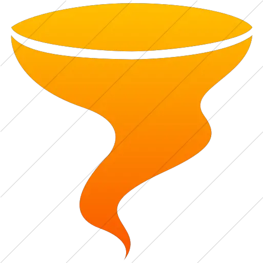 Iconsetc Simple Orange Gradient Ocha Humanitarians Horizontal Png Tornado Icon