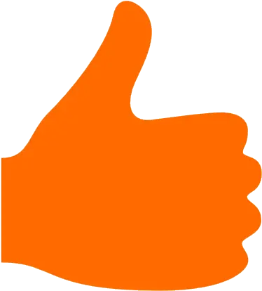 Datacharlottecountyflgov Connectatworkserviceicons Orange Thumbs Up Icon Transparent Png Message Board Icon
