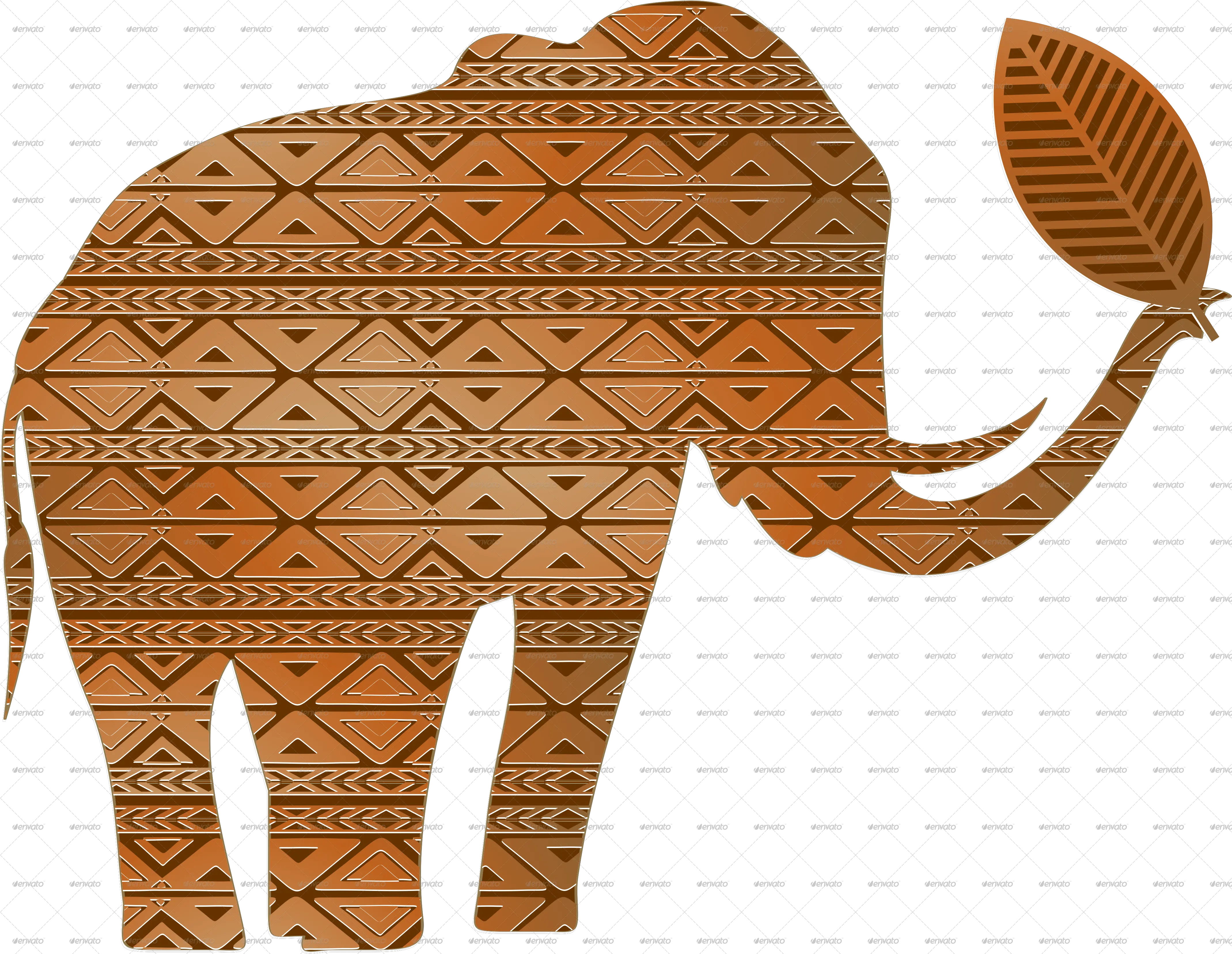 Tribal Design Png Elephant Tribal Art Design Trbal Art Design African Tribal Design Png