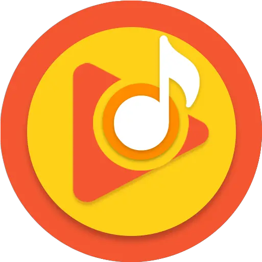 Music Player Music Png Music App With Orange Icon png