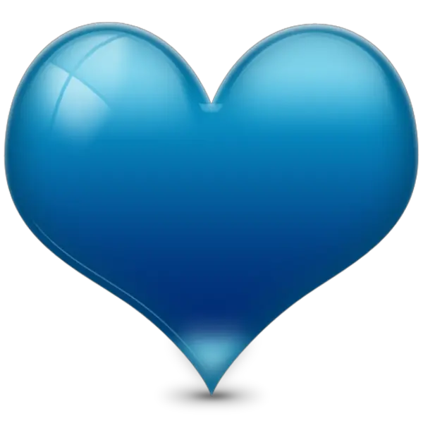 3d Heart Clipart Blue Heart Transparent Background Heart Png Heart With Transparent Background png