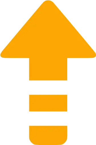 Orange Arrow Up 6 Icon Free Orange Arrow Icons Arrow Png Arrow Gif Transparent png