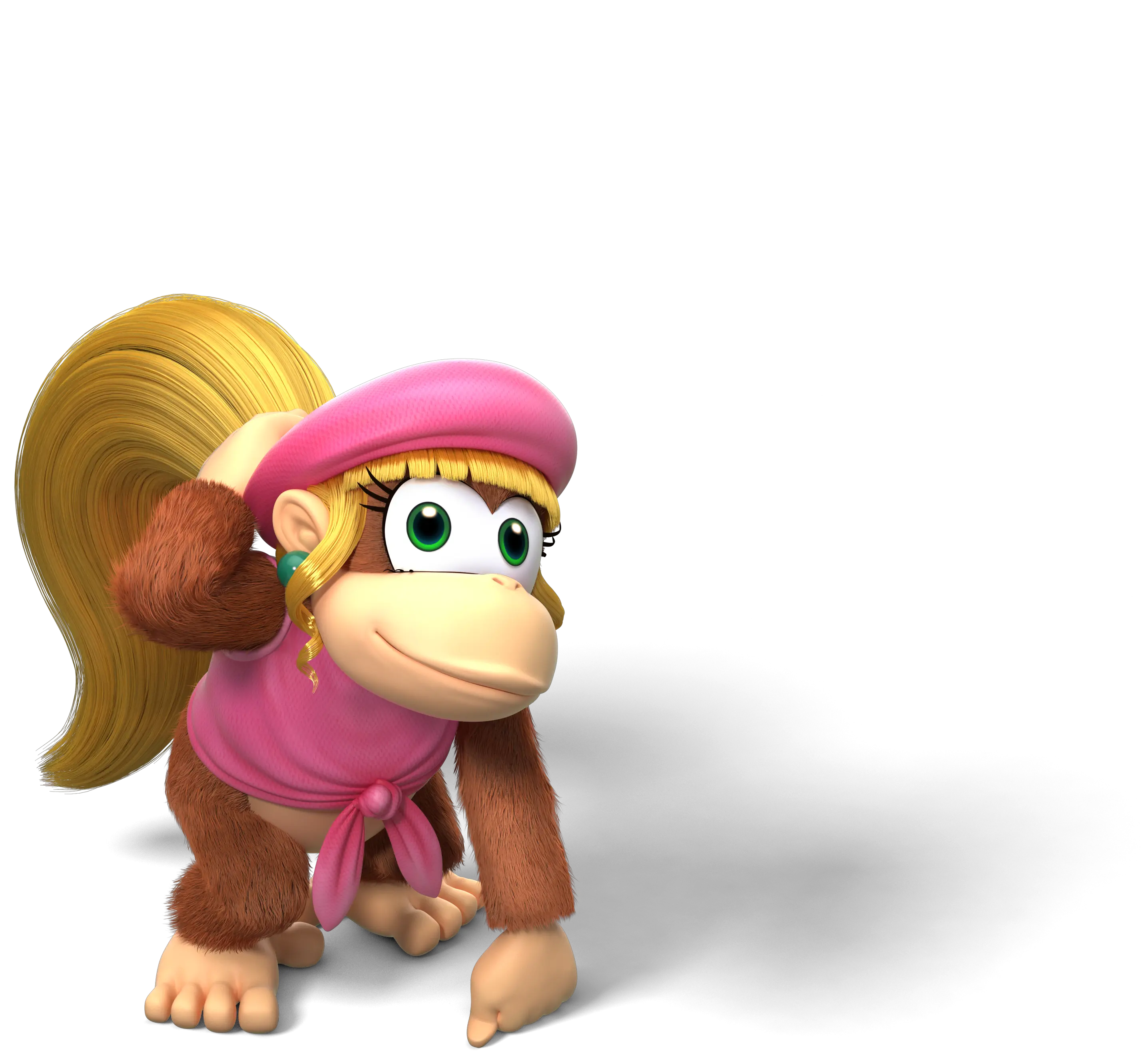 Characters Donkey Kong Country Tropical Freeze Wiki Guide Donkey Kong Dixie Kong Png Donkey Kong Country Logo