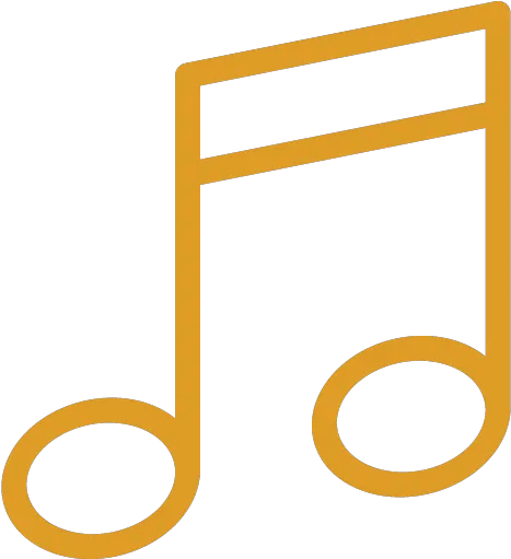 Orange Music Note 2 Icon Free Orange Music Note Icons Music Note Icon Transparent Png Music Transparent png