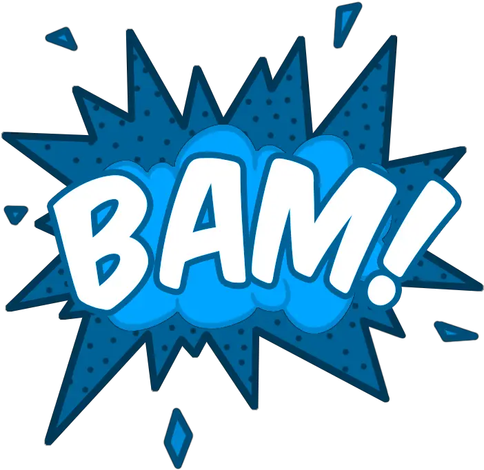 Onomatopoeia Bam Clipart Comics Vector Icon Png Bam Png