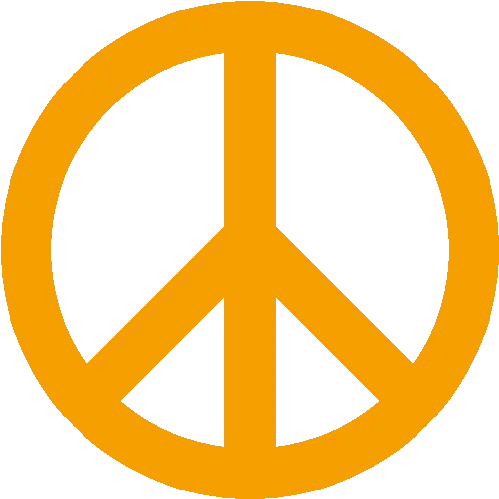 Orange Peace Sign Joypixels Sticker Orange Peace Sign Orange Peace Sign Png Asuka Langley Icon