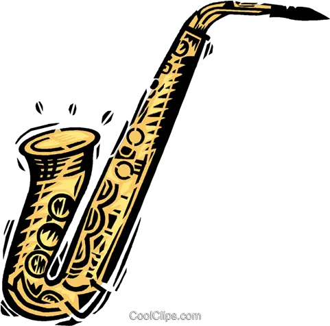 Saxophone Royalty Free Vector Clip Art Saxophone Clipart Vector Png Saxophone Clipart Png