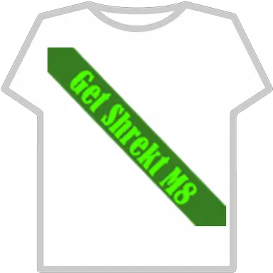 Shrek Sash Roblox Active Shirt Png Shrek 2 Logo