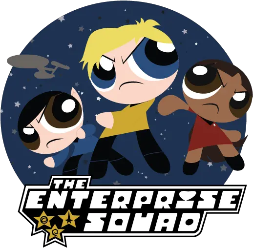 Download Star Trek Enterprise Clipart Star Trek Powerpuff Star Trek Powerpuff Girls Png Star Trek Enterprise Png png
