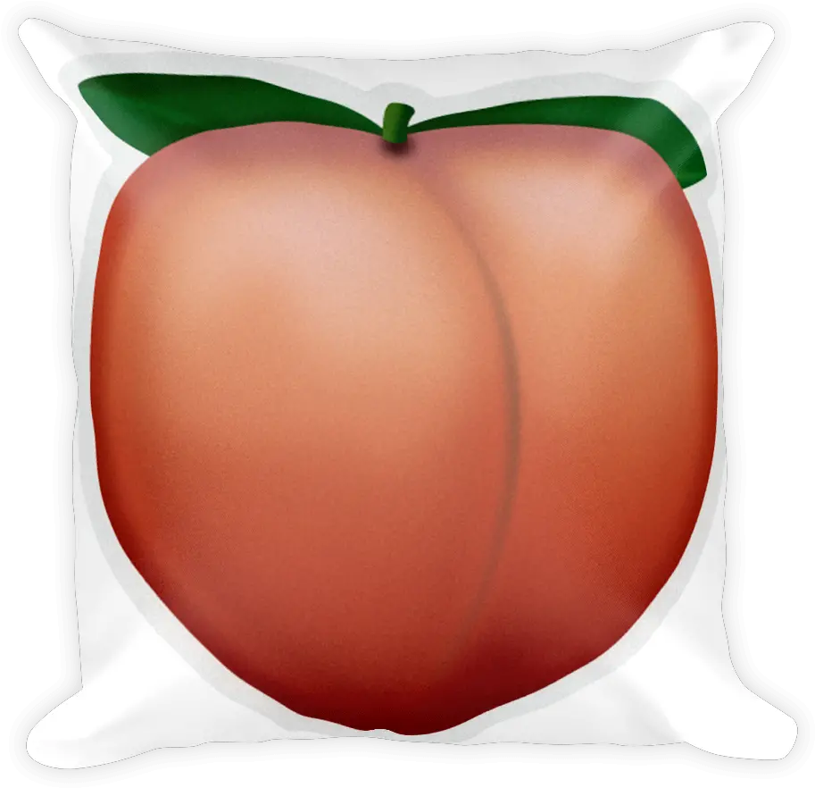 Download Hd Emoji Clipart Peach Smooth Object Png Peach Emoji Png