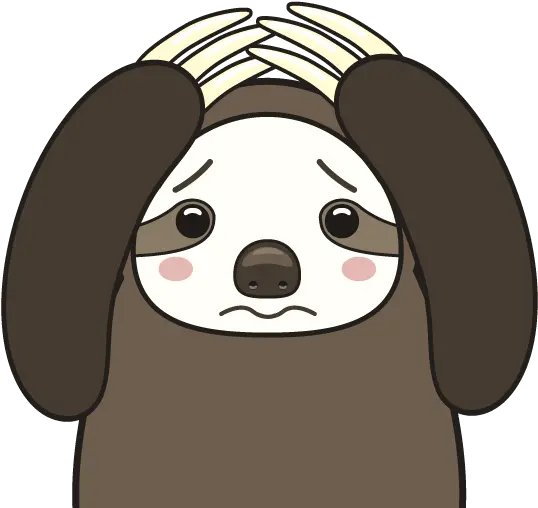 Sloth Clipart Gif Transparent Animated Sloth Gif Png Kawaii Gif Transparent