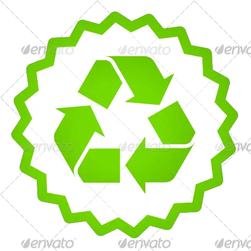 Eco Green Vector Icon Set By Mustapharedouane Graphicriver Papel Simbolo De Reciclaje Png Vector Icon Sets