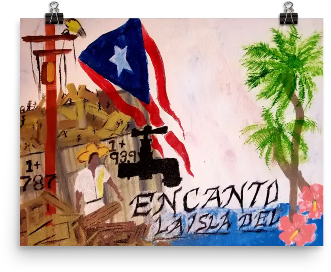 Puerto Rico Flag Canvas Painting Portable Network Graphics Png Puerto Rican Flag Png