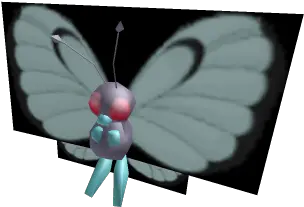 Butterfree Pokemon Butterfly Png Butterfree Png
