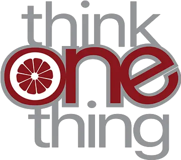 Think One Thing Language Png Thing 1 Logo