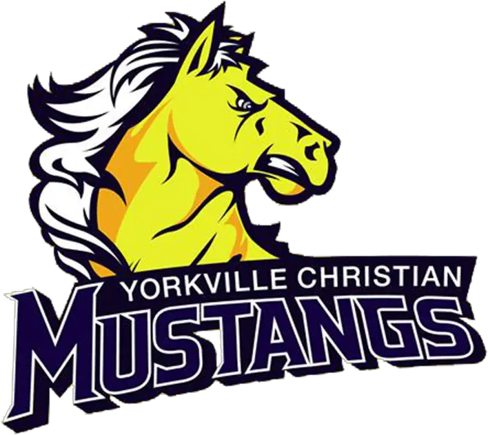 Yorkville Christian High School Yorkville Christian Mustangs Png Mustang Logo Clipart