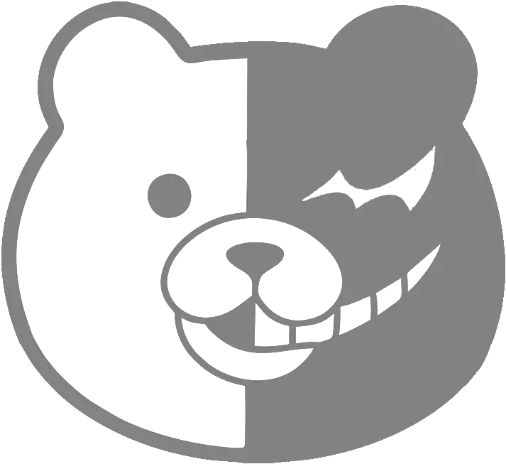 Like Danganronpa Stickers Png Monokuma Png