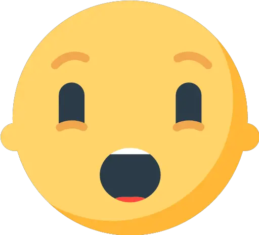 Hushed Face Id 11361 Emojicouk Png Confused Icon