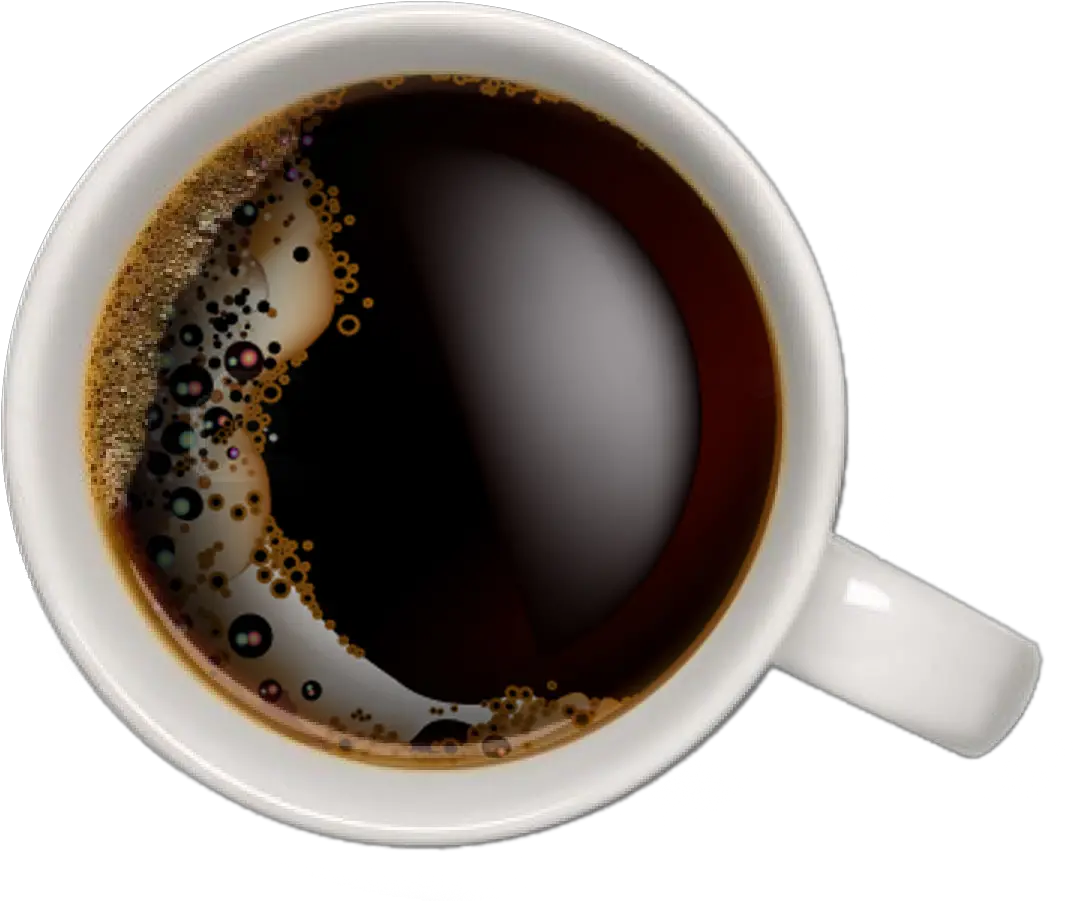 Download Café 1 Cup Of Coffee Top View Png Image With No Coffee Mug Top Png Cup Of Coffee Transparent