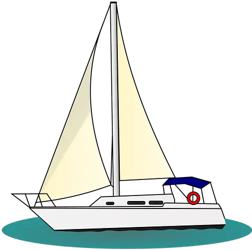 Boat Sailing Sail Yacht Clipart Png Yacht Png