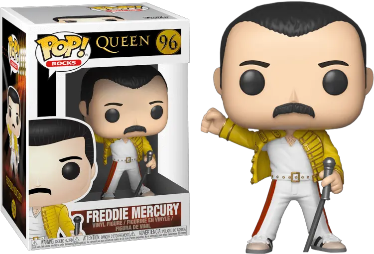 Queen Freddie Mercury Pop Vinyl Full Size Png Download Freddie Mercury Pop Vinyl Mercury Png