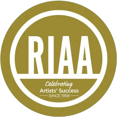 Riaa Gold U0026 Platinum Logo Clear Bg Allied Artists Riaa Gold Png Bg Logo