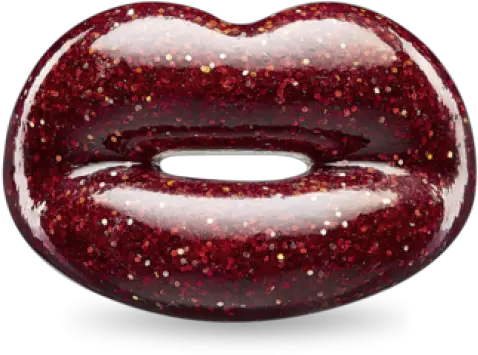 Download Hotlips Glitter Red Ring Png