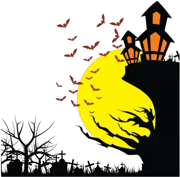 Halloween Night Illustration Halloween Illustration Png Halloween Background Png png