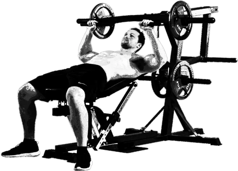 Strength Weights Png Bench Press Icon