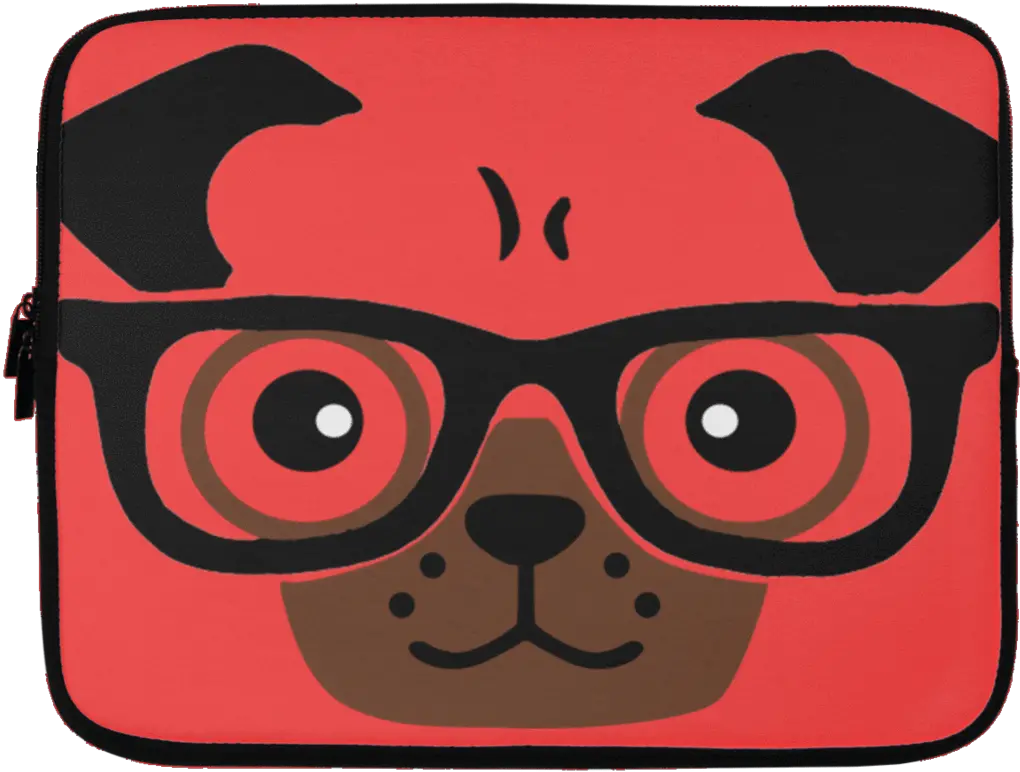 Pug Laptop Sleeve Pug Phone Case Png Clipart Full Pug Life Png Pug Face Png
