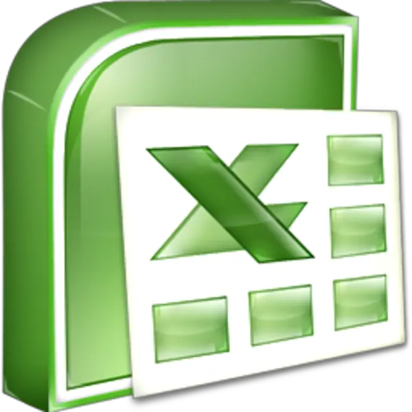 Cropped Microsoft Excel Logo 3d Png Excel Icon Png