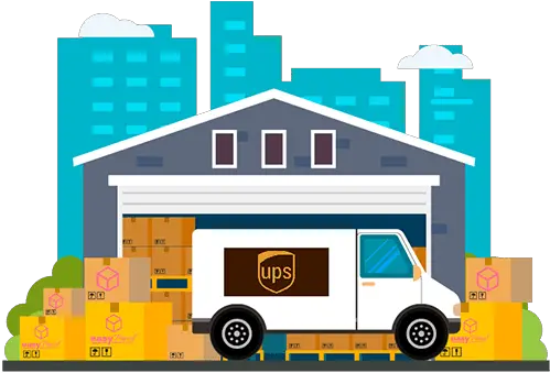 Easyparcel Delivery Made Easy Commercial Vehicle Png Ups Truck Icon