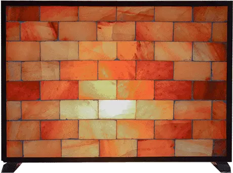 Himalayan Salt Metal Frame Pink Wall Wall Png Brick Wall Transparent