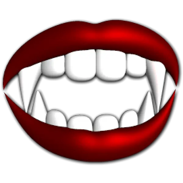 Vampire Mouth Teeth Transparent Png Leicester Square Vampire Teeth Png