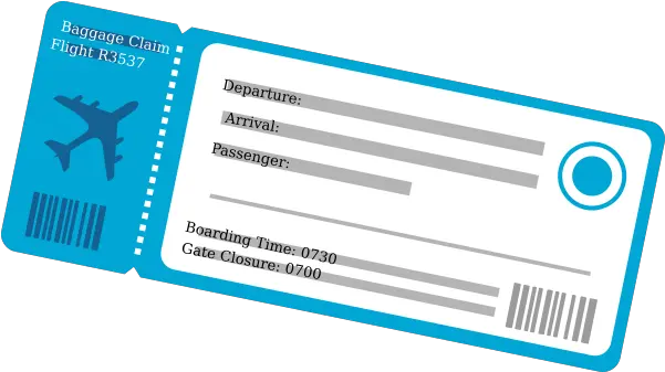 Plane Ticket Png 4 Image Plane Ticket Clip Art Ticket Png