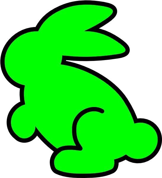 Green Bunny Png Clip Arts For Web Clip Arts Free Png Easter Bunny Black And White Bunny Clipart Png