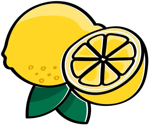 Lemon Graphics To Download Cinderella Pumpkin Carriage Vector Png Lemon Slice Icon