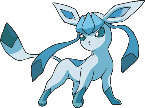 Pokemon Glaceon Png Image Glaceon Pokemon Eevee Evolution Glaceon Png