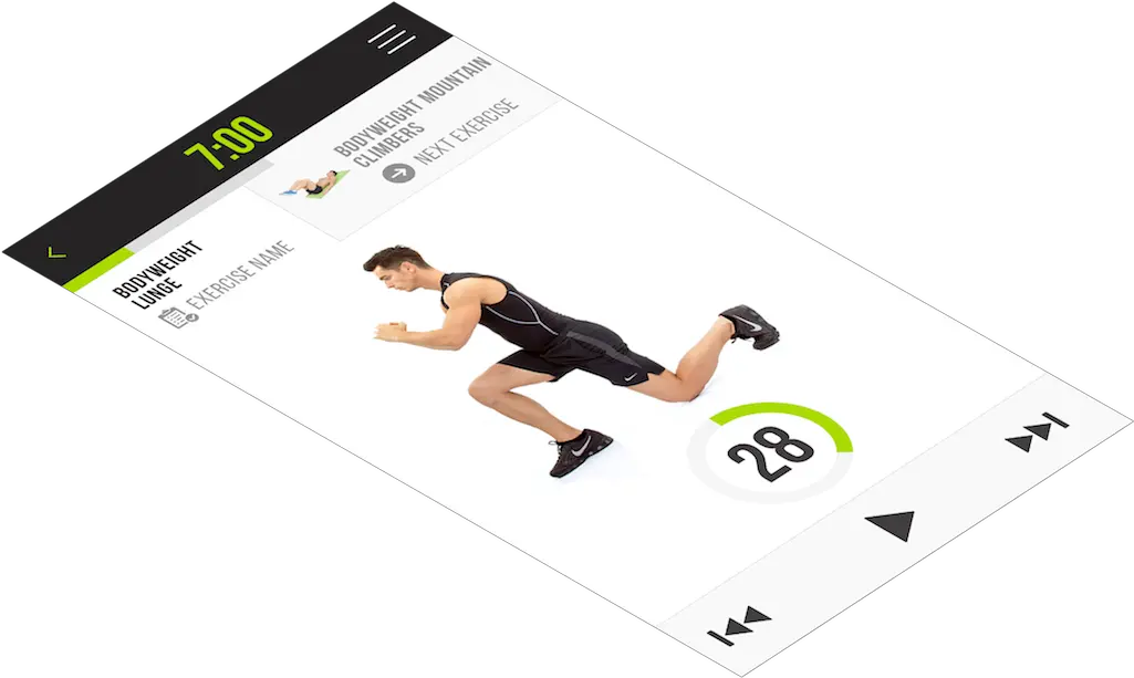 Vgfit For Running Png 7 Minute Workout Icon