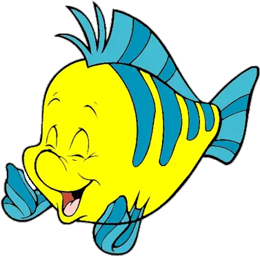 Flounder Little Mermaid Png Picture Disney Characters Coloring Sheets Flounder Png