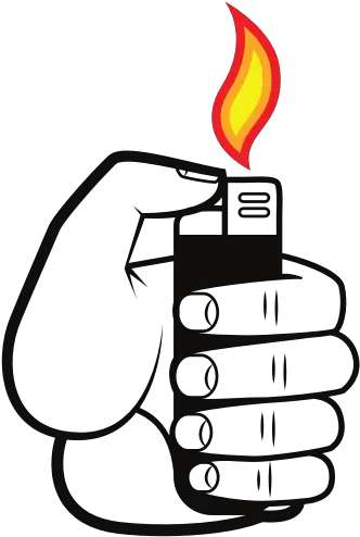 Lighter Flame Free Svg Cartoon Lighter With Flame Png Lighter Flame Png